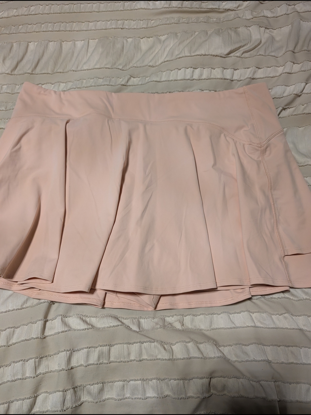 Old Navy Light Pink Pleated Active Skort